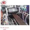 New WPC Profile Production Line, Wood Plastic Composite Products Making Machine