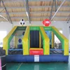 2019 hot sale factory price blow up discount playground giant mini fields human soccer football pitch inflatable for toss game
