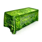 Shop custom printed tension fabric advertising promotion events trade show exhibition logo table cover cloths runner throw