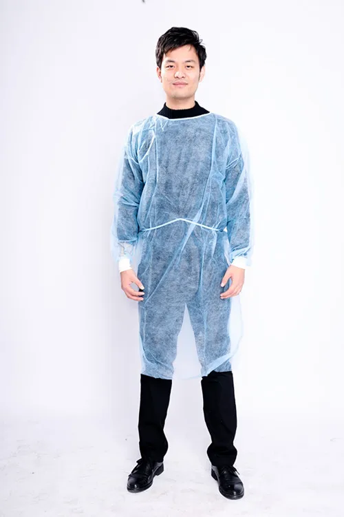 Top quality disposable isolation gown