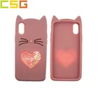 Sedex Factory Animal Ear Shape Silicone Phone Cover Silicone Phone Case for iPhone6P/7P/8P