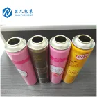 Pink Color Dia 52mm empty tin spray can air freshener spray bottle