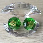 Crystals Allah and Mohammad in a Sea Shell islamic gift MH-G0380