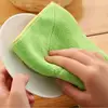 New Sale High Efficient Anti-grease Color Dish Cloth Bamboo 7Fiber Washing Towel Magic Kitchen Cleaning Wiping Rags