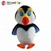 famous logo branded soft toys stuffed plush penguin dolls
