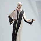 wholesale long sleeve race islamic dress muslim edi abaya maxi women dress abaya designs dubai pictures