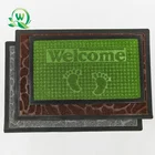 Customized design living room embossed carpet door mat