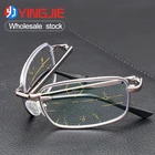 Resin lenses Discoloration lenses.Full frame folding glasses.progressive multifocal glasses for reading glasses8657