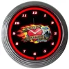 Ford fueled by passion 15 inch 12v neon wall clock clock custom neon wall lights decoration for rooms
