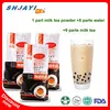 Taiwan Hot selling Boba Bubble Pearl Milk Tea Recipe Menu Philippines Intant Coffee Latte Powder Drink