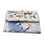 Hot Selling 3 Card Slots Universal Print PU Leather Portable Wallet Mobile Phone Case For Samsung