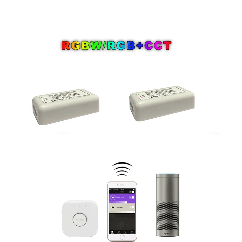 for colorchanging led strip lights rohs 12-24v zigbee wifi rgb led controller - ANKUX.COM