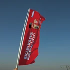 Hot sales banner flag advertising custom printed flags