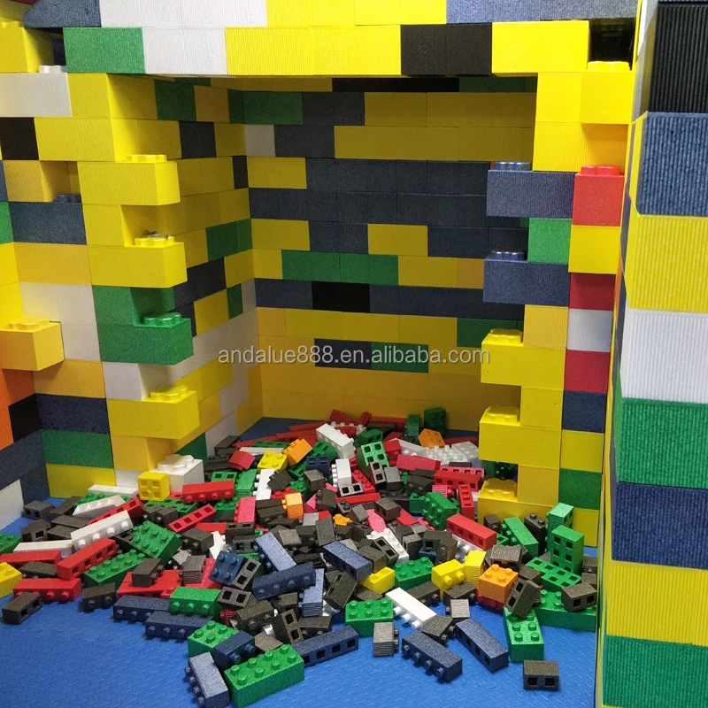 interlocking foam building blocks