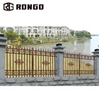Rongo 5 foot wrought iron fence and gates