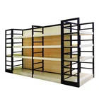 Wooden Display rack metal wood shelf display stand for anything display