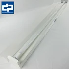Rechargeable emergency led linear T8 single tube lighting fixture H1T1E2
