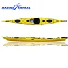 Customize Color Arrival Length Three Layer Polyethylene 1 Person Sea Kayak Racing With Comfortable Seat