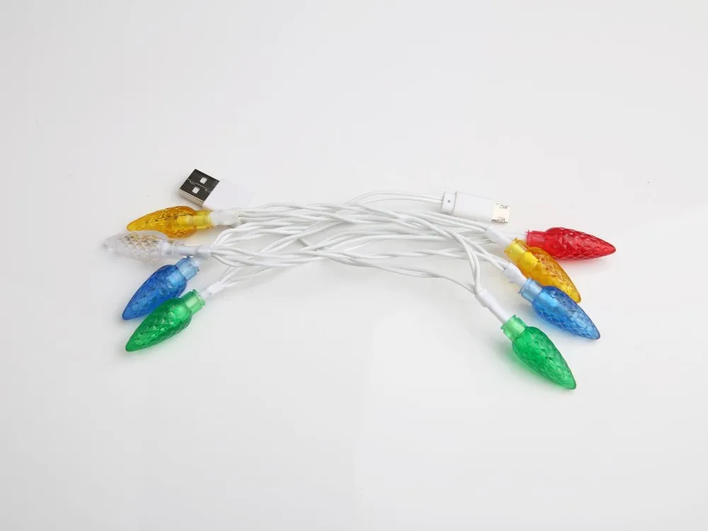 Cheap PVC cartoon 3 in 1 usb cable micro usb cable packaging owl wolves cat - ANKUX.COM
