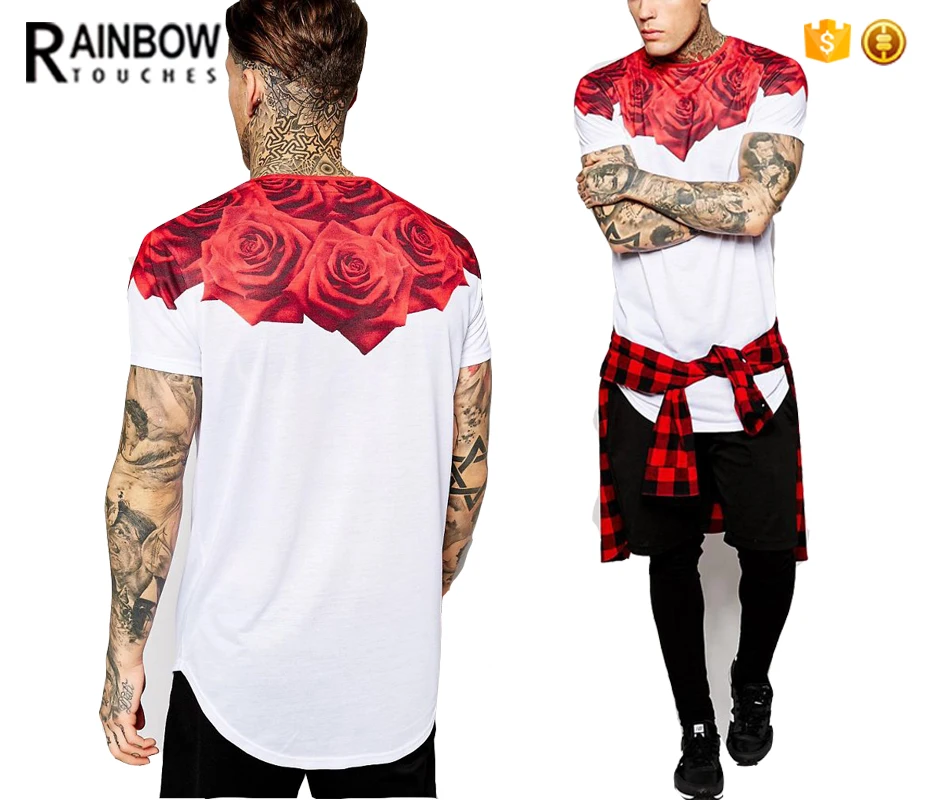 rose t shirt mens