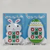 Wholesale $1 Factory Made in China Easter Egg Tic Tac Toe Game In Plastic