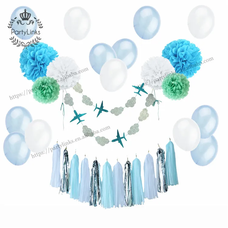 nautical party decoration set paper lantern star