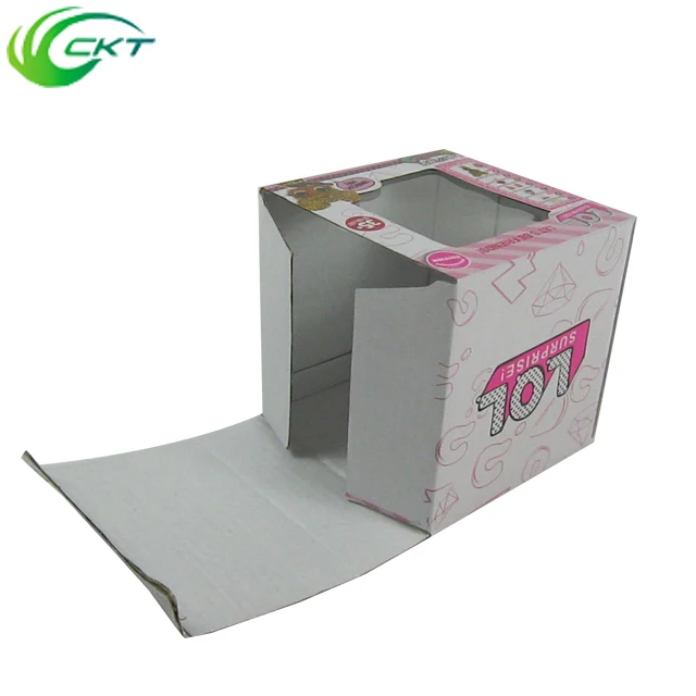 custom logo printed paper cardboard squishy toys packaging boxes