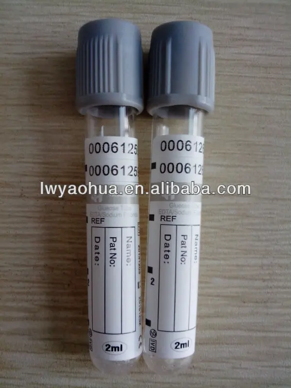 Glucose Tube(Glass,13×75,2ml)