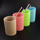Eco-Friendly Fiber Corn Wheat Toothbrushing Water Cup
