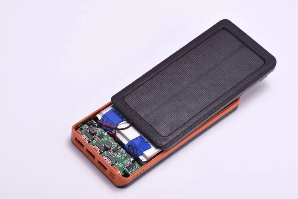 Alibaba No.1 Waterproof Real 20000mAh Solar Power Bank For Iphone X With Led Torch - ANKUX.COM