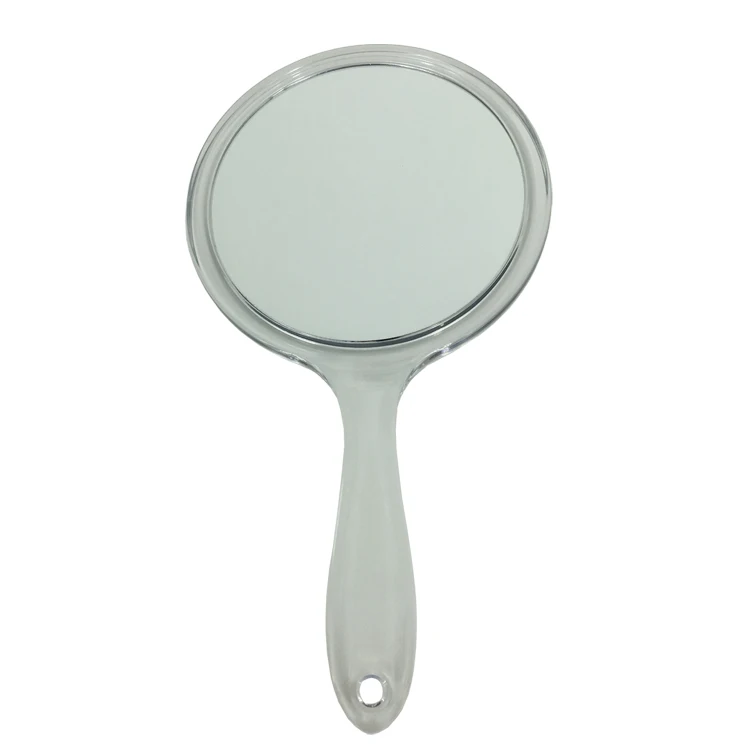 Double Sides Plastic Frame Cosmetic Table Mirrors with plastic handle.jpg