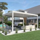 Motorized/Automatic aluminum pergola louvered roofing system