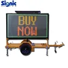 Signic Outdoor Mobile Trailers Dynamic VMS Portable Variable Message Signs