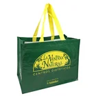 100% recyclable Ecological large capacity Durable Laminated PP woven tote shopping bags