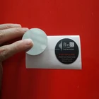 manufacturer custom logo Silver foil brushed private label for CDs