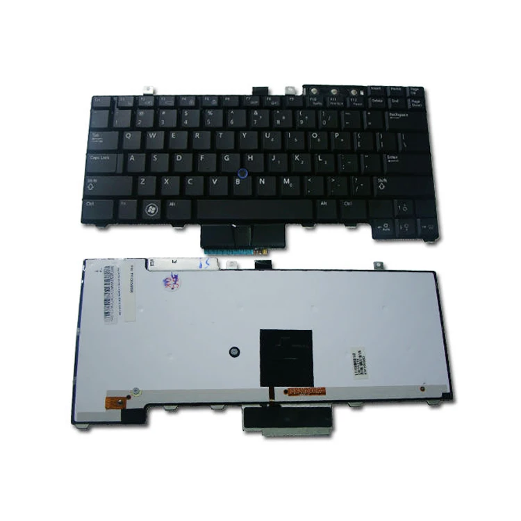 الأسهم الخلفية لوحة المفاتيح لأجهزة الكمبيوتر المحمولة لديل خط العرض E6410 E6400 E6510 E6500 لوحات المفاتيح