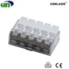 VDE CE 5 Pole Easy Link Wire Connector With 32A 450V For Wiring to 4mm2