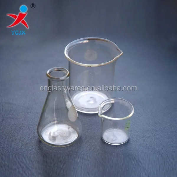 ขนาดเล็กเคมีทดลองโดยpyrexแก้ว