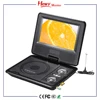 Portable 13.3inch USB FM Radio Game Joystick DVD Player Built In Battery