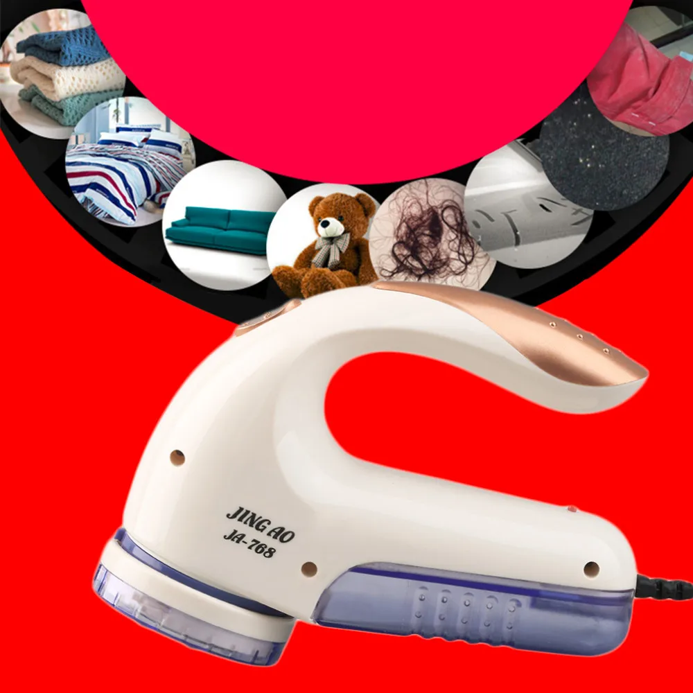 Portable Clothes Household Clothes Lint Pill Fluff Remover Fabrics Sweater Fuzz Shaver Plug-in
