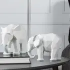Kids animal crafts resin elephant for home crafts decoration