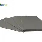 Silver grey 3mm PP corrugated board for rear side plastic sheet of fridge