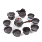 Best selling in Amazon Yixing Zisha teapot tea cup set purple clay teapot sets