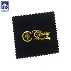 logo printing Custom jewelry cleaning cloth for wholesale