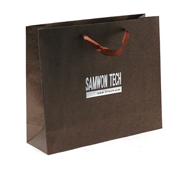 factory supply oem design multi-color kraft paper gift bag fast