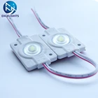 China Supplier CE RoHS approval 12V 24V DC 1.5W 3030 High Power LED Module with Lens