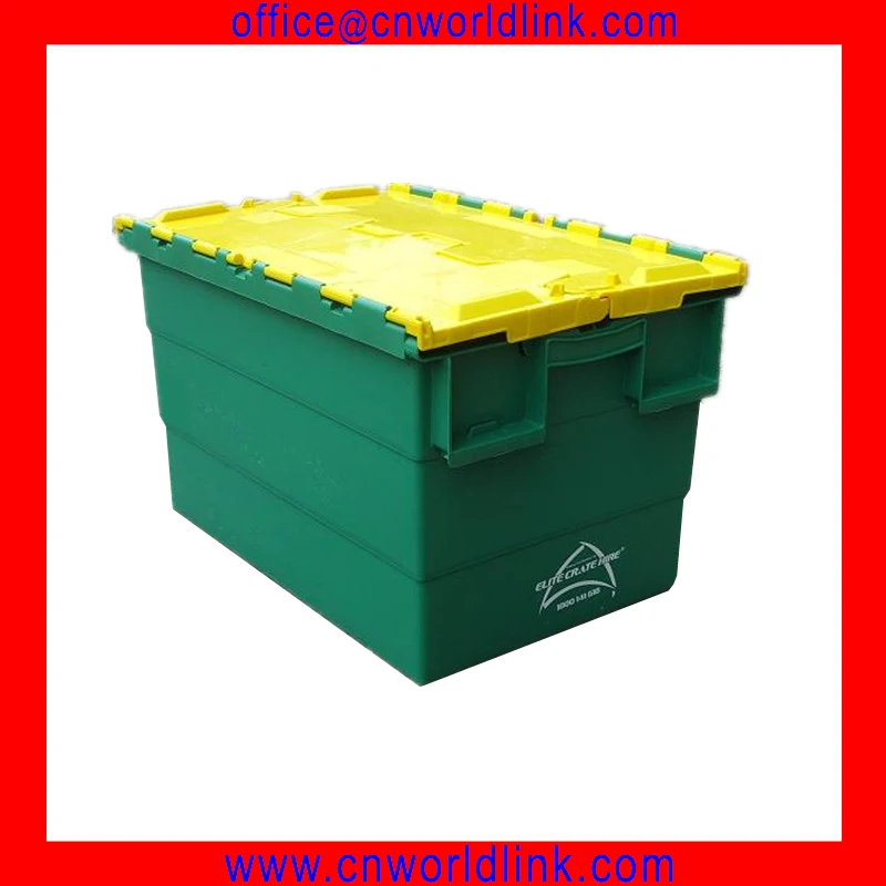 70l Plastic Bin Plastic Box Moving Stackable Plastic Storage Bins With