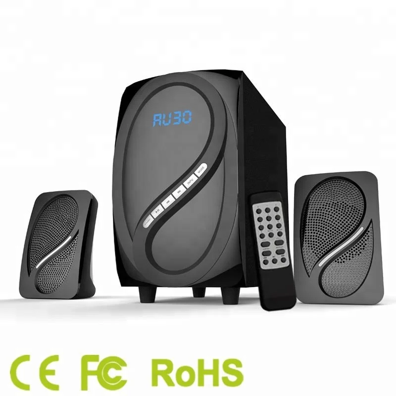 Museeq 2.1CH Speaker Manufacturer Private Model MDF Wooden Box Music Speakers Multimedia Speakers with CE ROHS FCC Certificate - ANKUX.COM