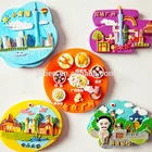 Manufacture Production Guangzhou/Nanjing cities 3D fridge magnet