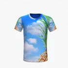 Hot sale sublimation blank 100% polyester T-shirt custom made T-shirt